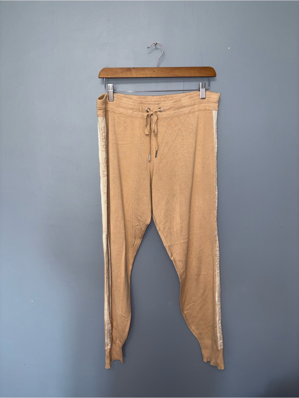 Calvin Klein | Beige Logo Sweatpants